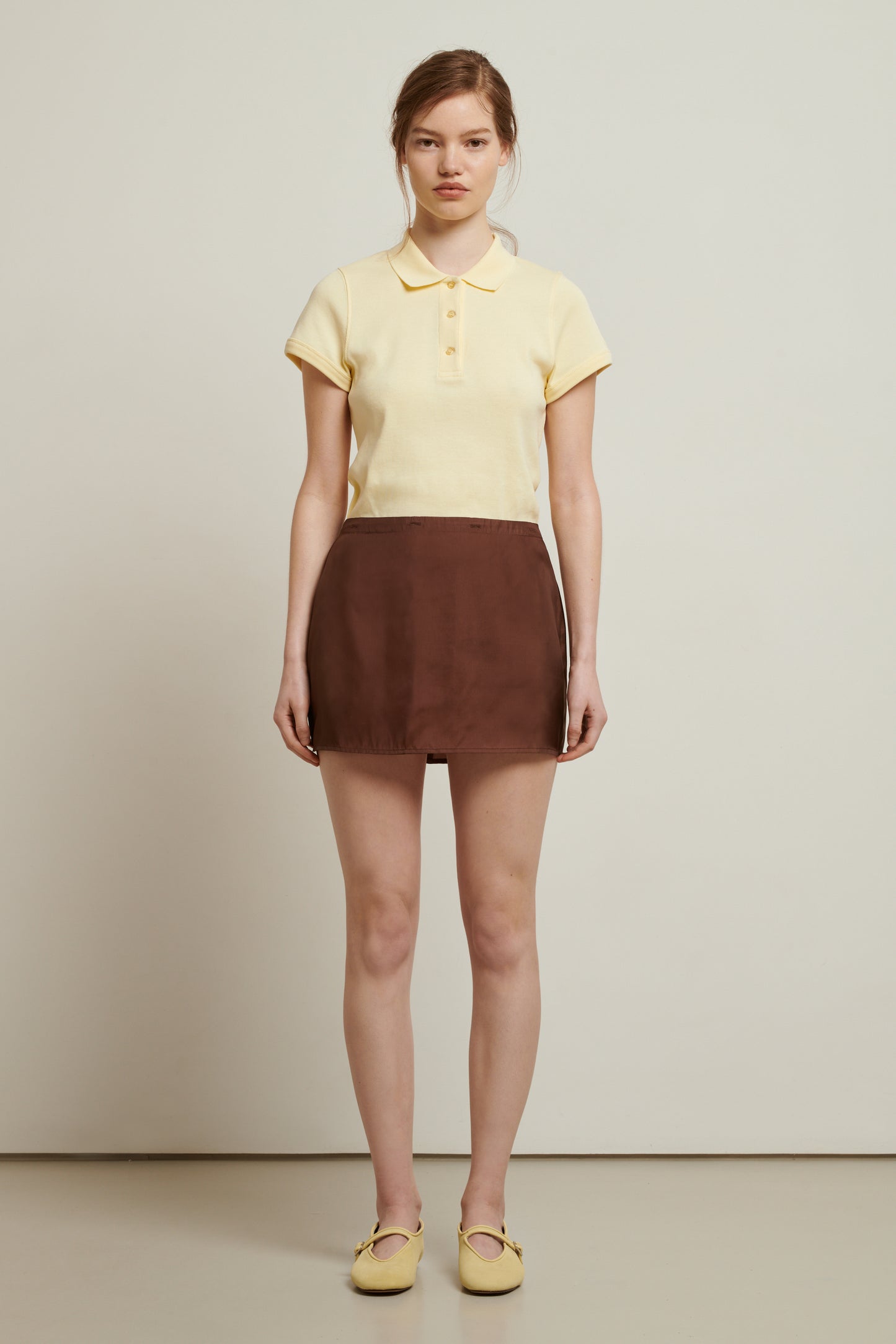 FALDA ROXANA AZUL MARINO