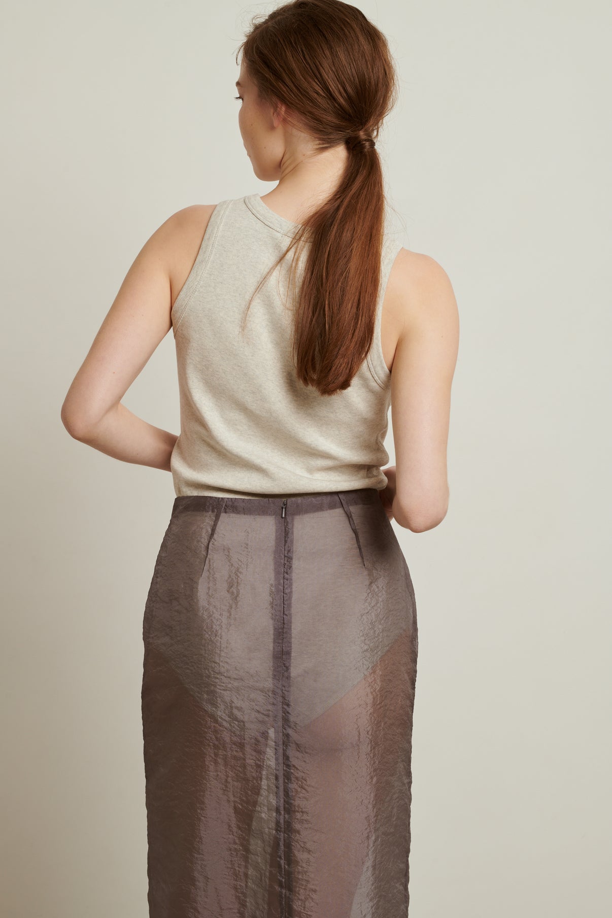 FALDA ROXANA AZUL MARINO vue 4