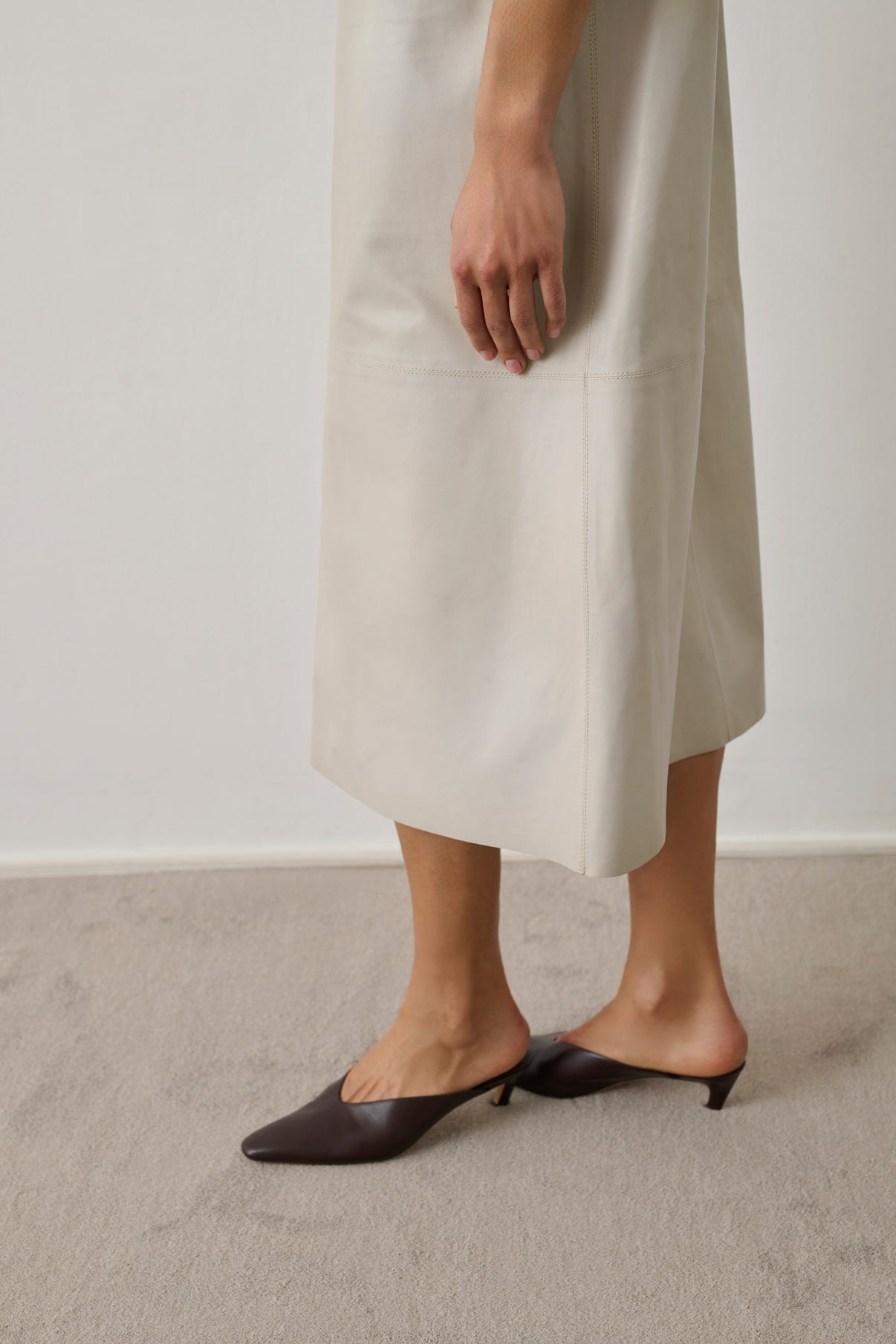 Mules Amalie - Marron - Cuir - Femme vue 2