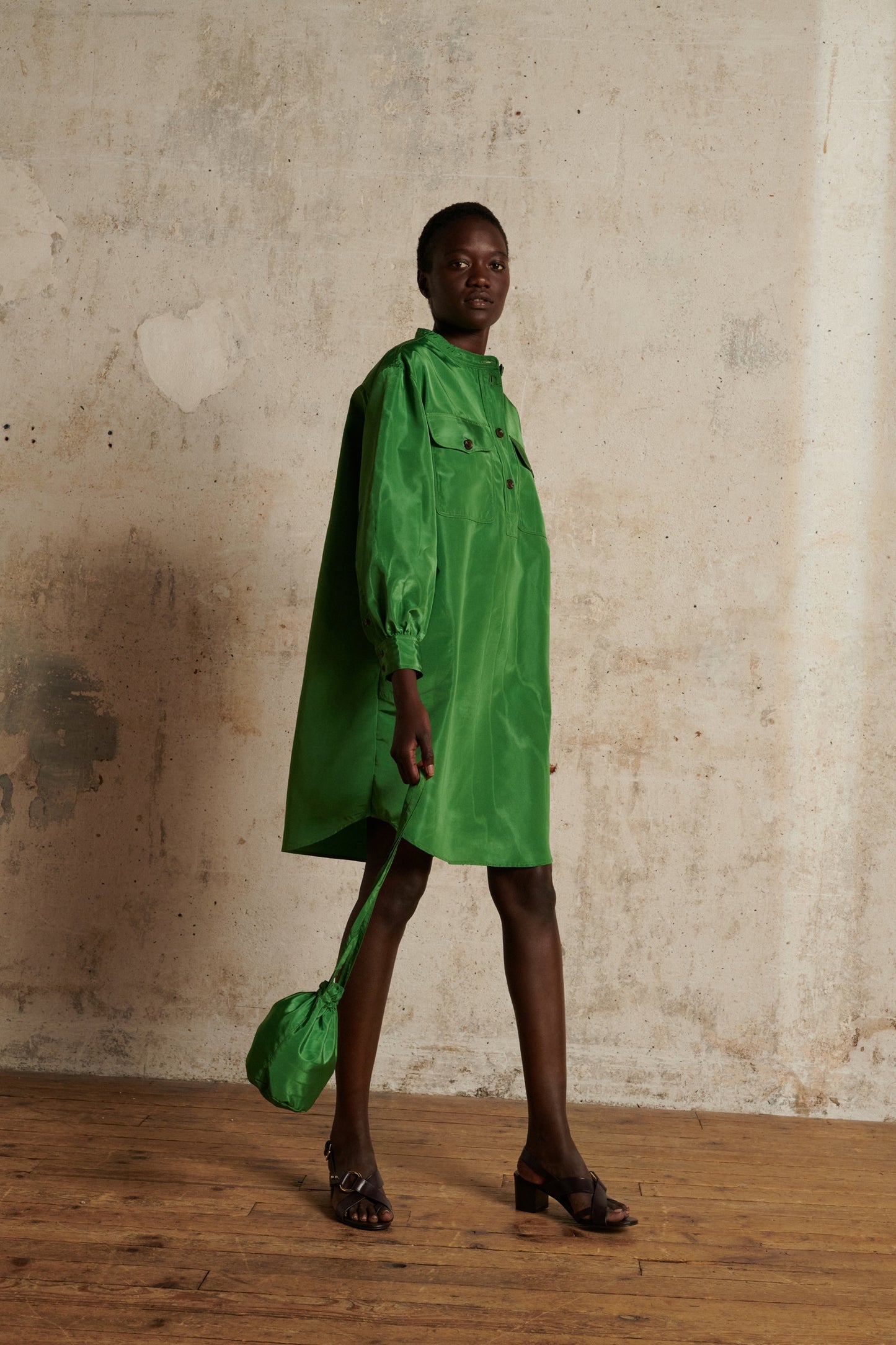 VESTIDO PLAISANCE VERDE