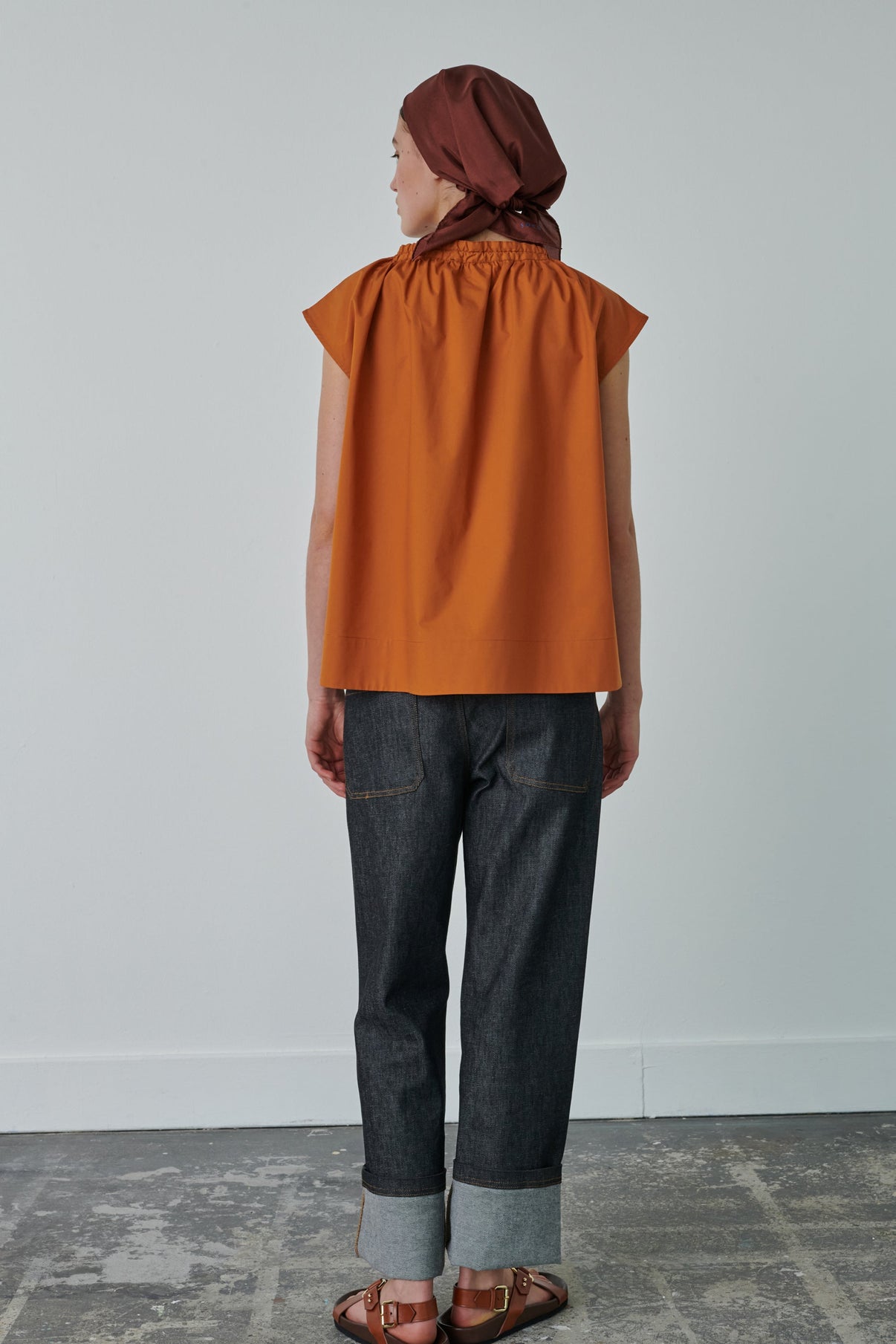 CAMISA TANGER NARANJA vue 2