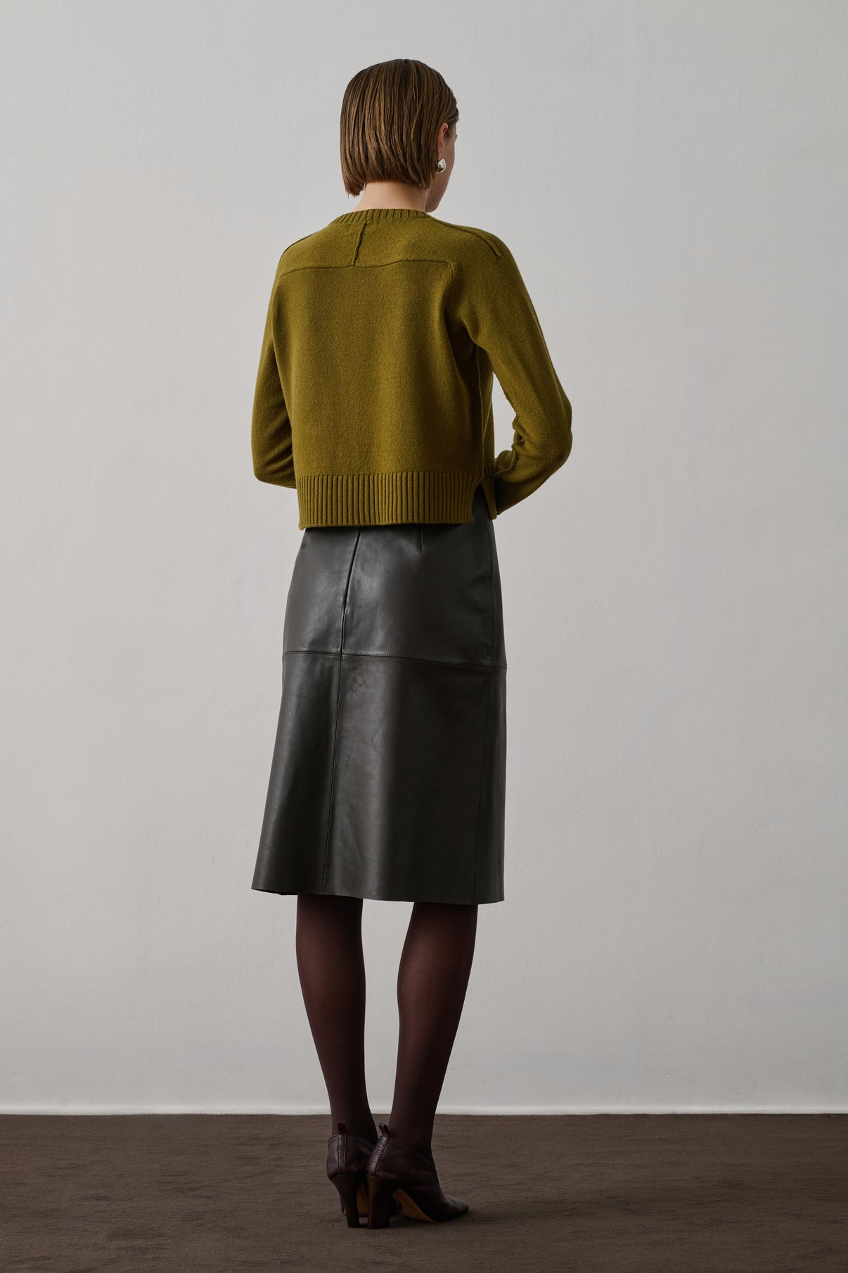 Cardigan Virginia - Bronze - Laine - Femme vue 2