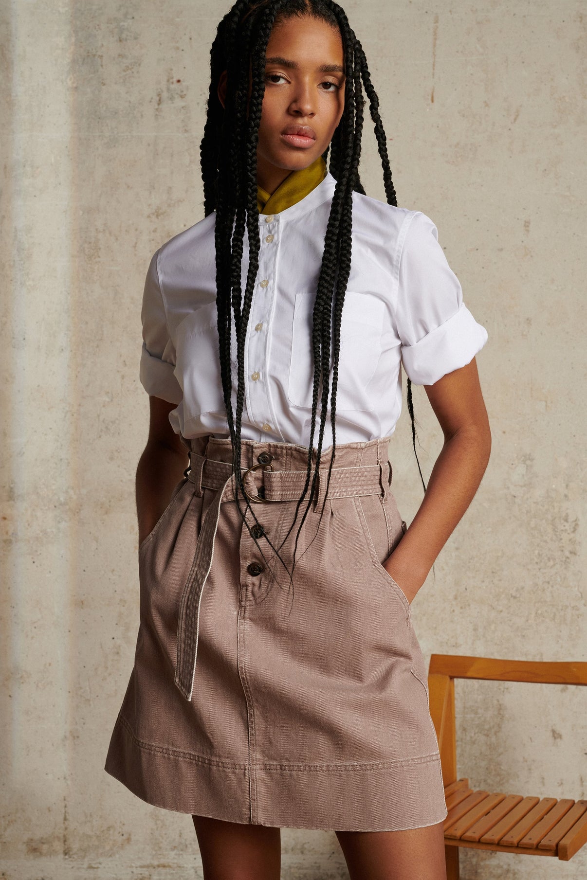 FALDA MUGUET MORADO vue 3