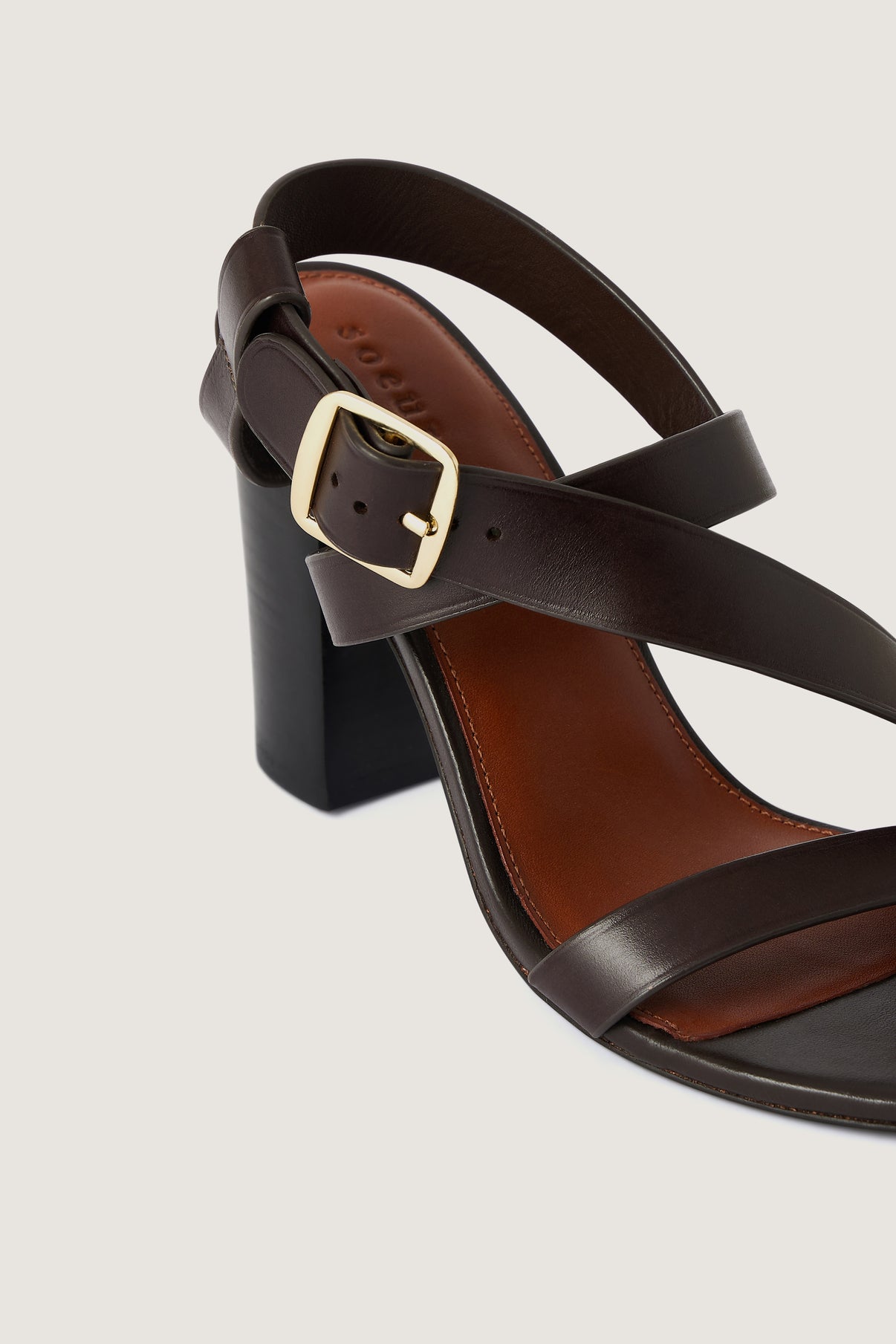 SANDALIAS PAOLINA MARRONES vue 4