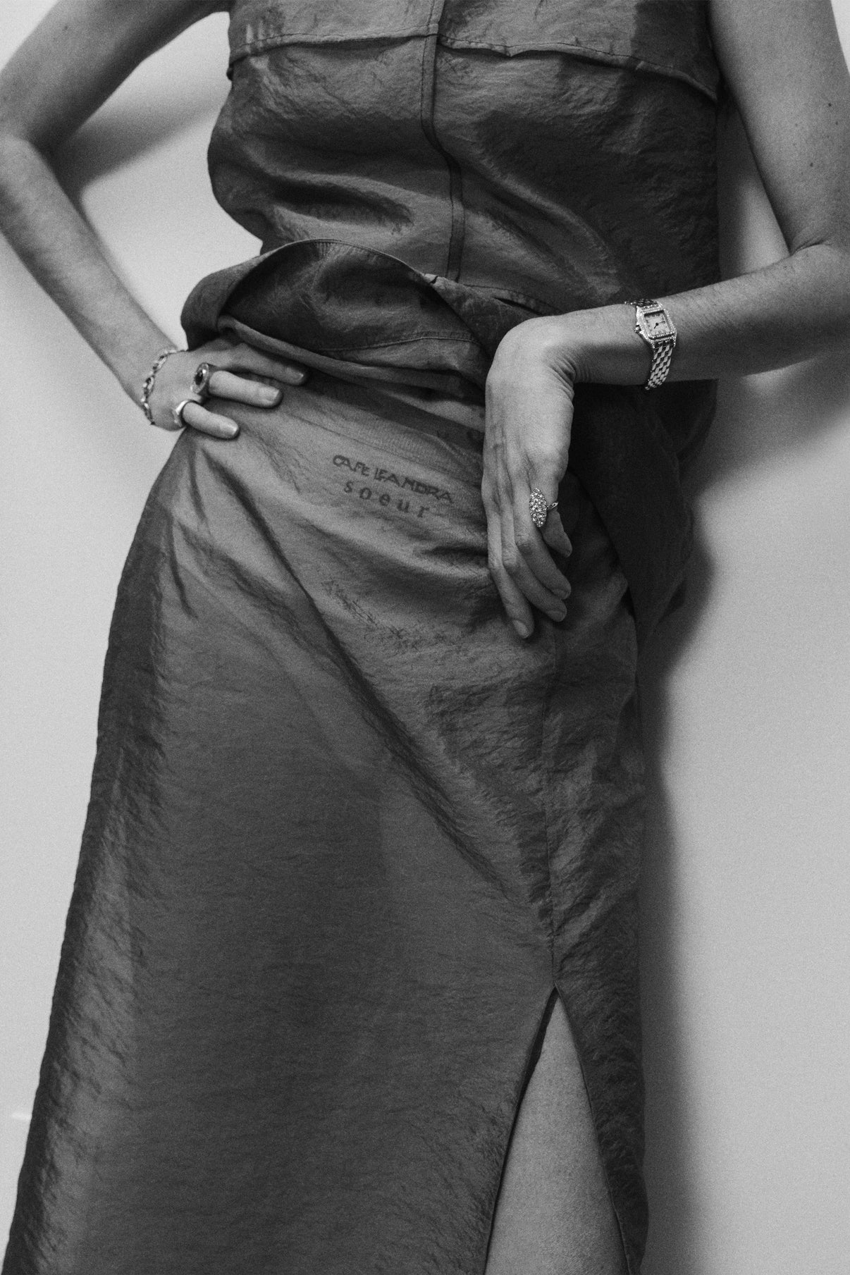 FALDA ROXANA AZUL MARINO vue 8